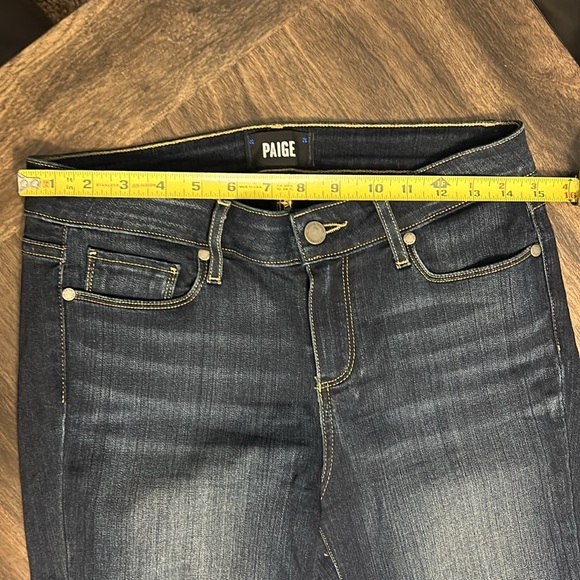 Paige Manhattan Dark Wash Jean - Picture 6 of 15